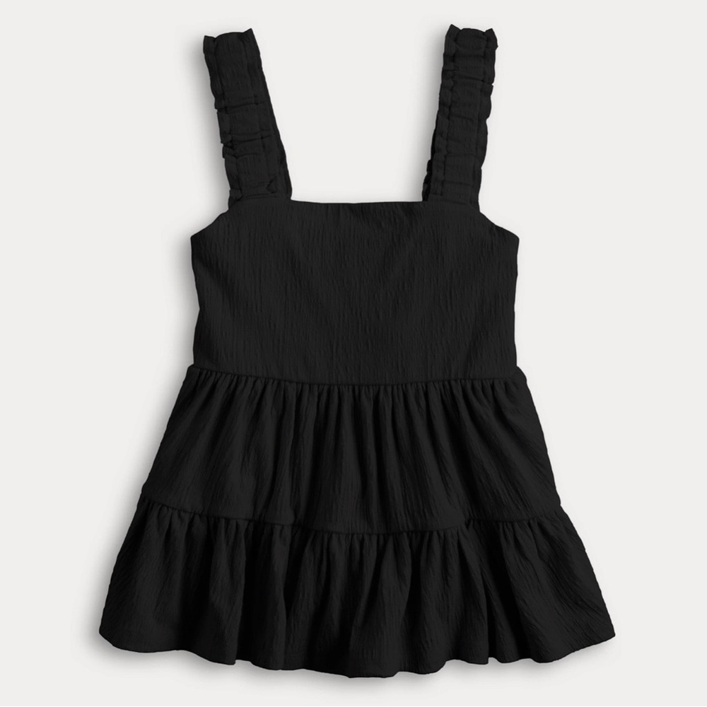 Juniors' SO Tiered Tank Top